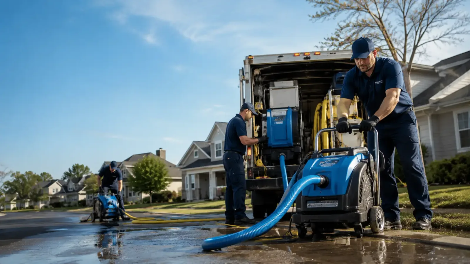 Flood Damage Cleanup in Webbville, KY